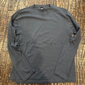 Banana Republic Charcoal Long Sleeve Top men’s size small